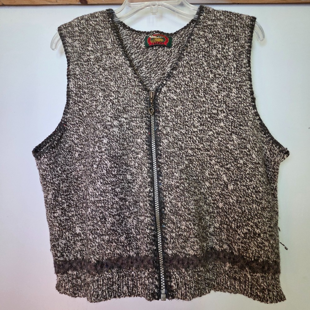 ALPS Fine Women's Apparel Vest Wool Cotton Size XL Cozy Winter Warm Outdoors